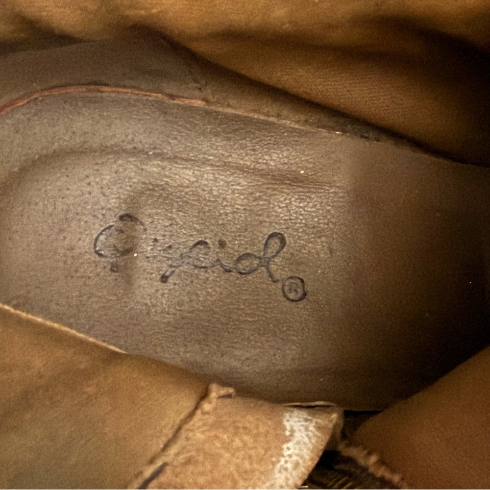 Brown Ankle Boot Wedges - Picture 4 of 6